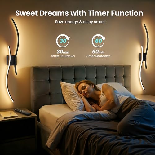 10000mAh Battery Operated Wall Sconces Set of 2 (2 Count)