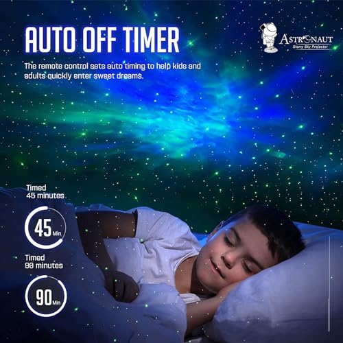 Colorful Astronaut Galaxy Projector