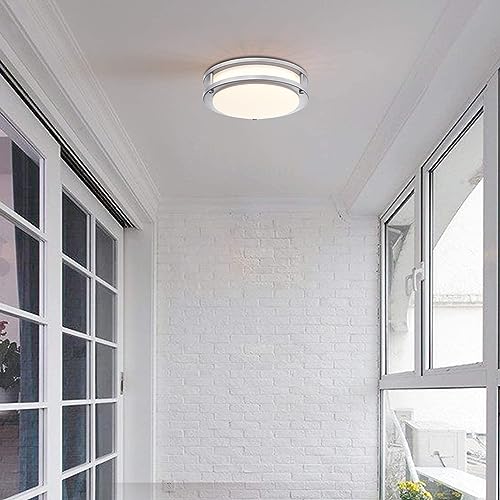 2 Pack Brushed Nickel Ceiling Light (2 Count)