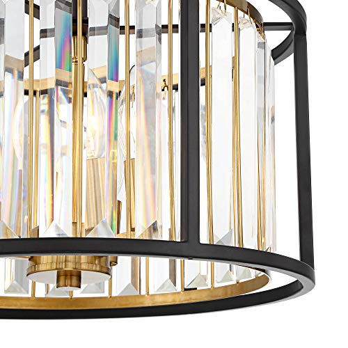 Milne 14" Wide Bronze and Brass Semi
