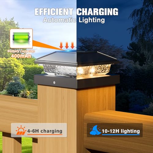 Solar Post Cap Lights (16 Count)