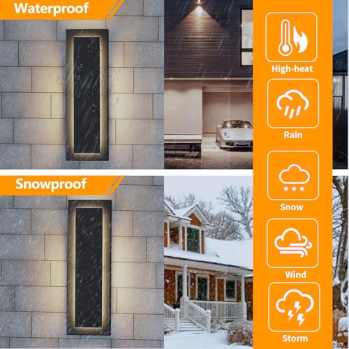 15.7 in Outdoor Wall Sconce Light (2 Count)