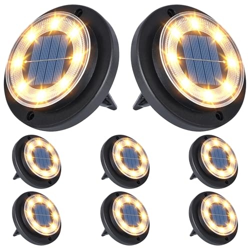 Solar Lights Outdoor Waterproof (8 Count)