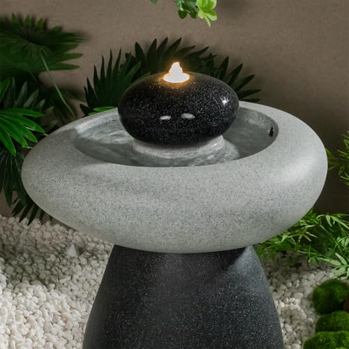 24.02" H Outdoor Water Fountain Made with Eco