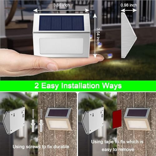 Solar Powered Lights Ideal for Step (16 Count)