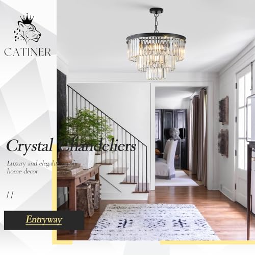20" Modern Crystal Chandeliers