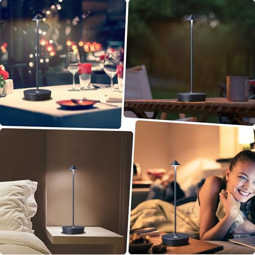 2Pack Rechargeable Cordless Table Lamp (2 Count)