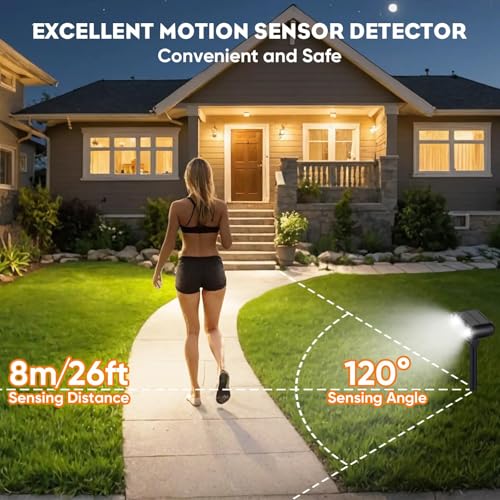 Solar Spot Lights Outdoor (2 Count)