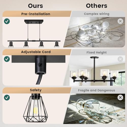 Dining Room Light Fixture Over Table