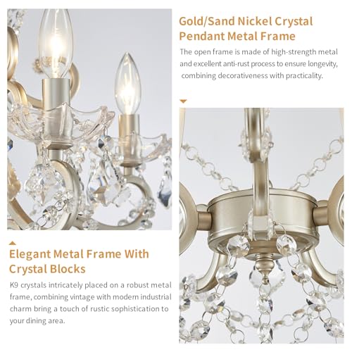 Crystal Chandelier (5 Count)