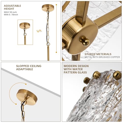 Gold Chandelier Light Fixture