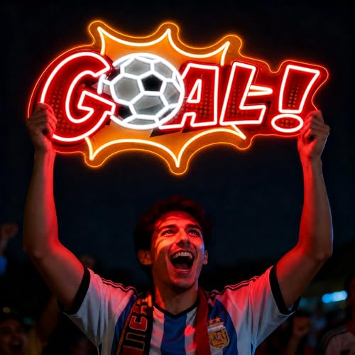 GOAL Soccer Neon Sign (COAL-Big size)