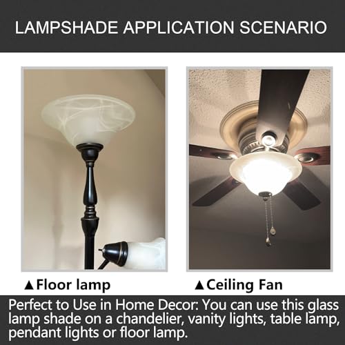 Antique Glass Lamp Shade for Floor lamp