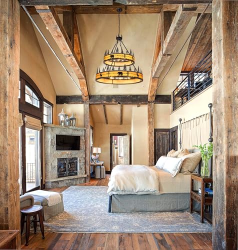 Black Rustic Chandelier