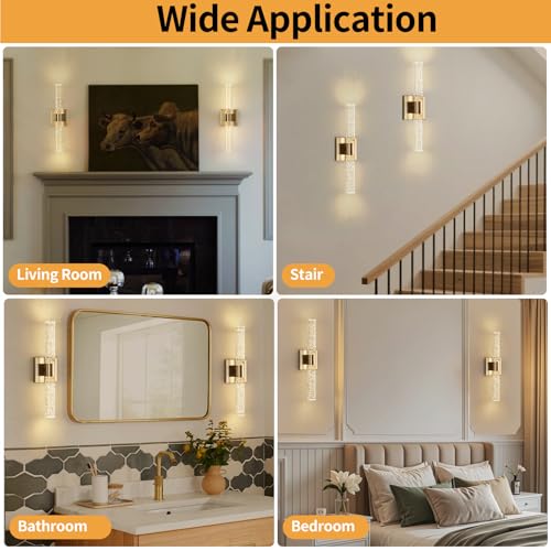 18 Inch Bathroom Sconces Set of 2 (2 Count)