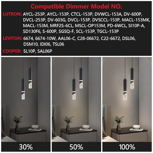 Modern Dimmable Led Pendant Lights Kitchen Island