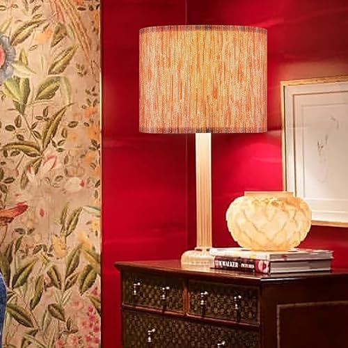 Striped Drum Lamp Shades Set of 2 (2 Count)