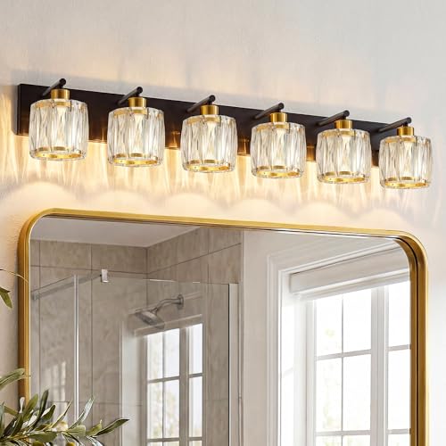 Crystal Vanity Lights for Bathrooms