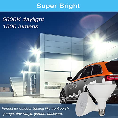 Radar Motion Sensor Light Bulbs Outdoor (2 Count)