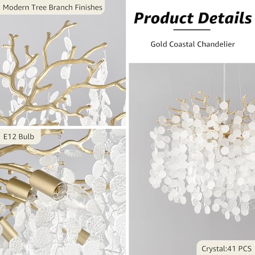 18 Inch Coastal Chandelier 6
