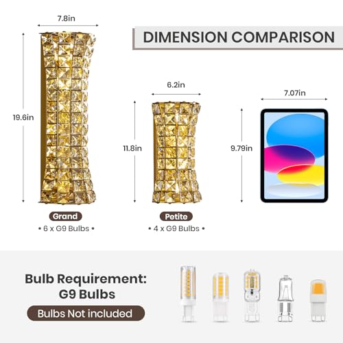 Crystal Wall Sconces