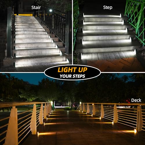 Solar Step Lights 6 Pack (6 Count)