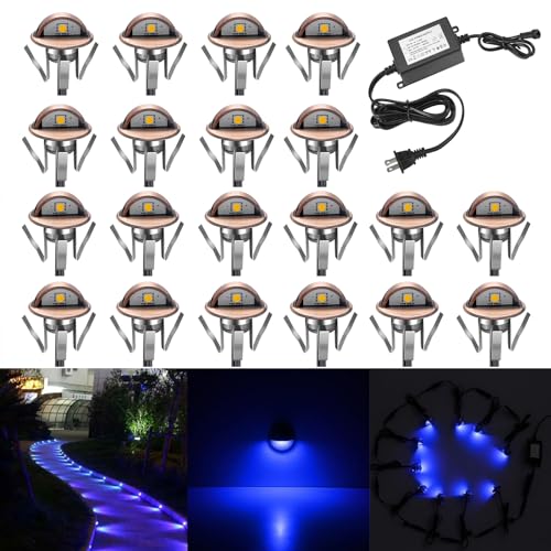 LED Stair Light Low Voltage Waterproof IP65 Outdoor 1 (20 Count)