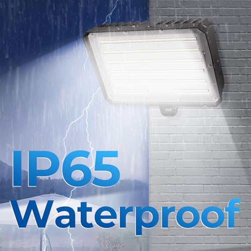 100W 14000LM LED Flood Lights Outdoor (2 Count)