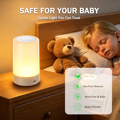 2 Pack Baby Night Light for Nursery (2 Count)