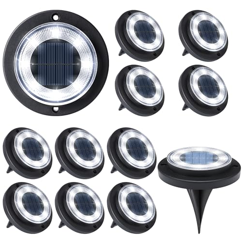 Solar Lights Outdoor Waterproof (12 Count)