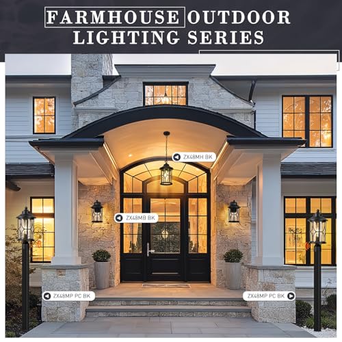 Outdoor Pole Light Fixture