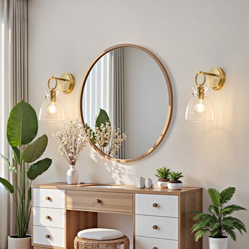 Gold Wall Sconce 1