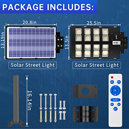 Y 8000W Solar Street Lights Outdoor