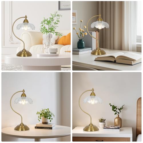 Glass Desk Lamp