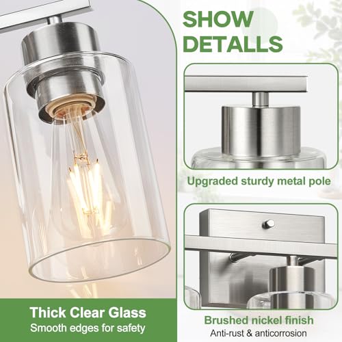 3 Light Bathroom Light Fixtures