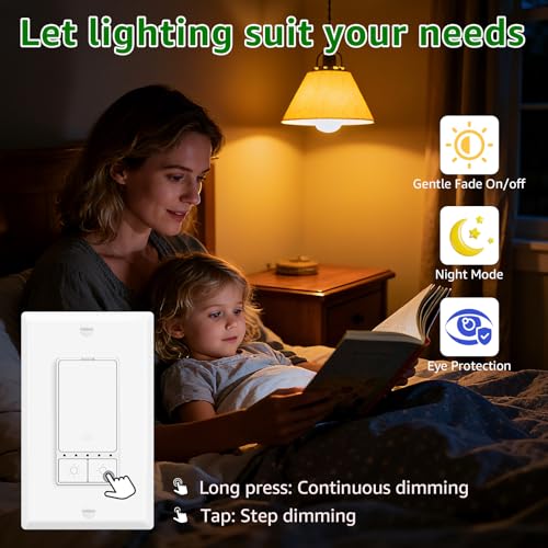 Smart Dimmer Switch (4 Count)
