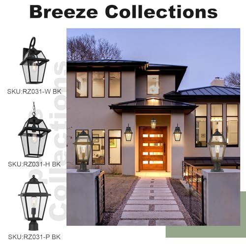 Large Outdoor Post Light Fixture
