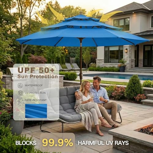 10ft 3 Tier Patio Umbrella