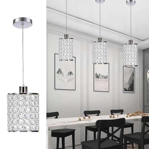 3 Pack Crystal Pendant Light (3 Count)