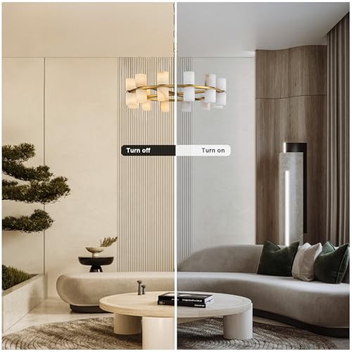 Alabaster Round Chandelier