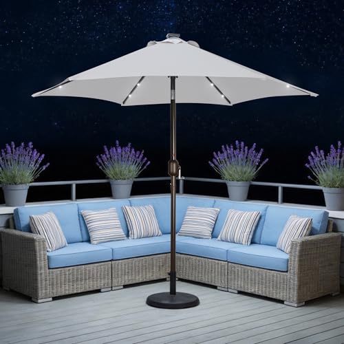 7.5 ft Solar Umbrella