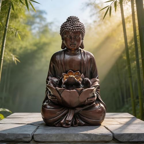 Zen Buddha Water Fountain Outdoor