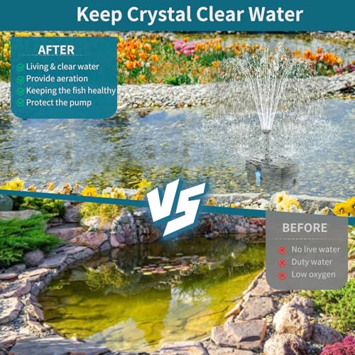 8W Solar Pond Filter Built