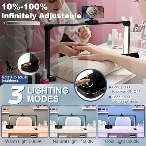 Nail Desk Lamp for Nail Tech