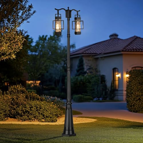 Modern Outdoor Lamp Post Light 2