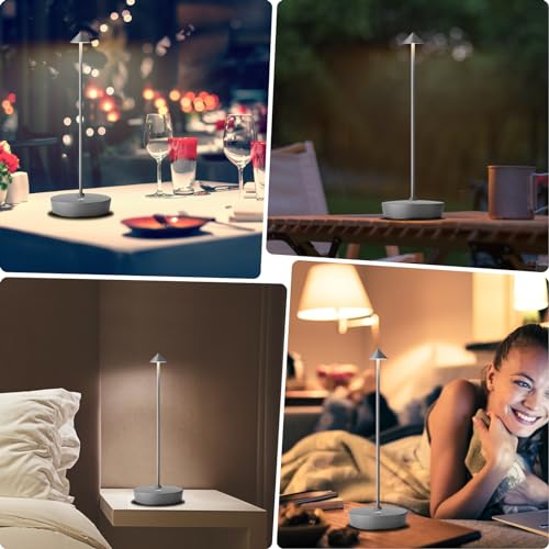2Pack Rechargeable Cordless Table Lamp (2 Count)