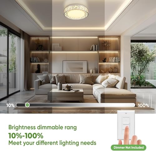 18 Inch Bird's Nest Flush Mount Ceiling Light