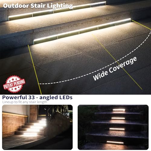 Solar Step Lights Outside