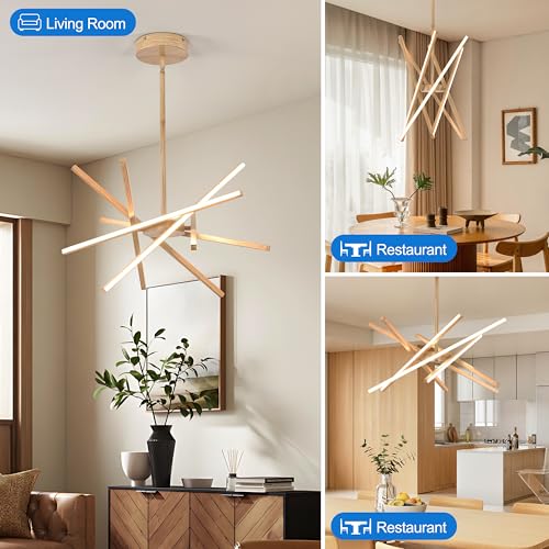 Modern Wood Grain LED 6