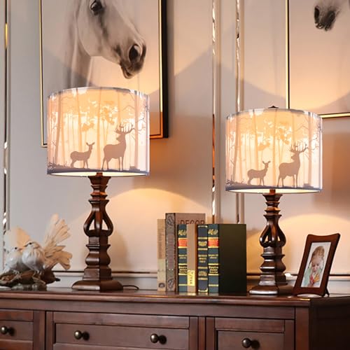 Drum Lamp Shades Set of 2 (2 Count)